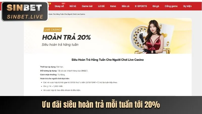 Thưởng chào mừng 100% cho thành viên mới